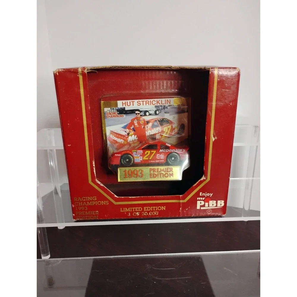 Nascar 1993 Premier Edition Mcdonalds #27 Hut Strickin